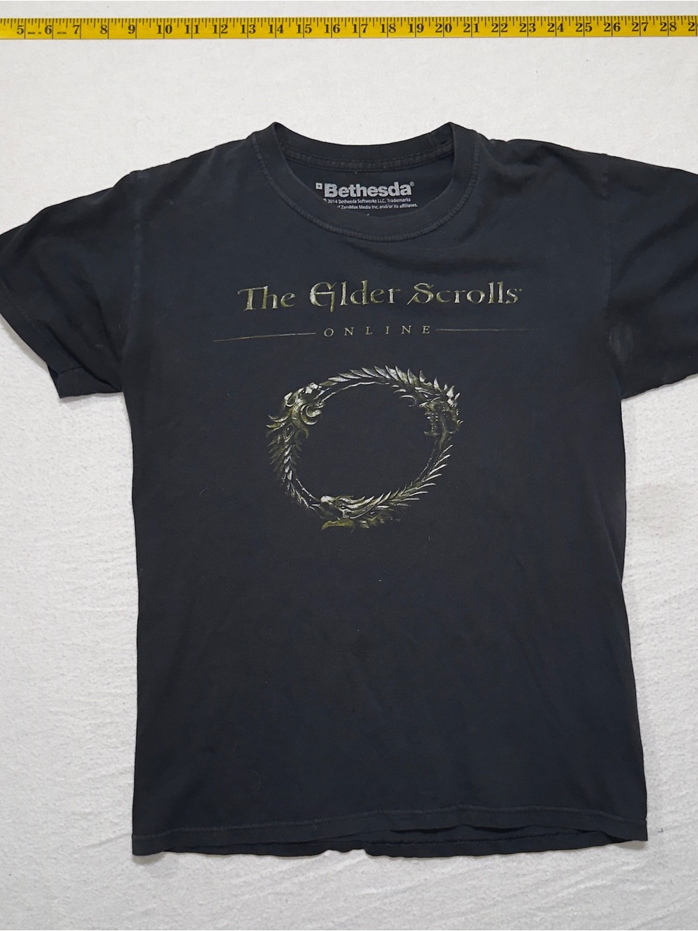 Bethesda The Elder Scrolls Online Black Graphic Short-Sleeve Tee